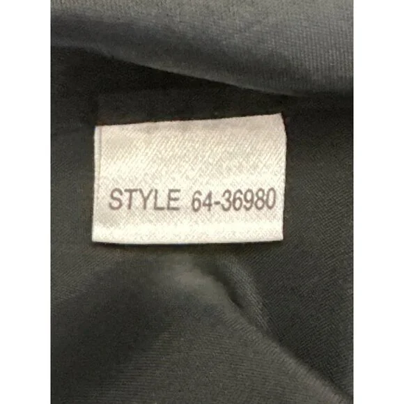 ANN TAYLOR Size 6P Black Sheath Dress Tailored Career Chic Minimalist Power - Picture 8 of 9